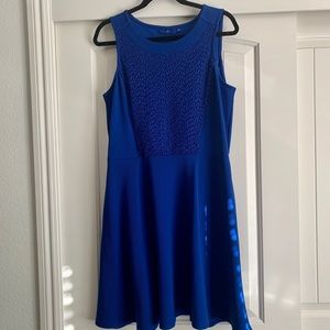 Blue dress